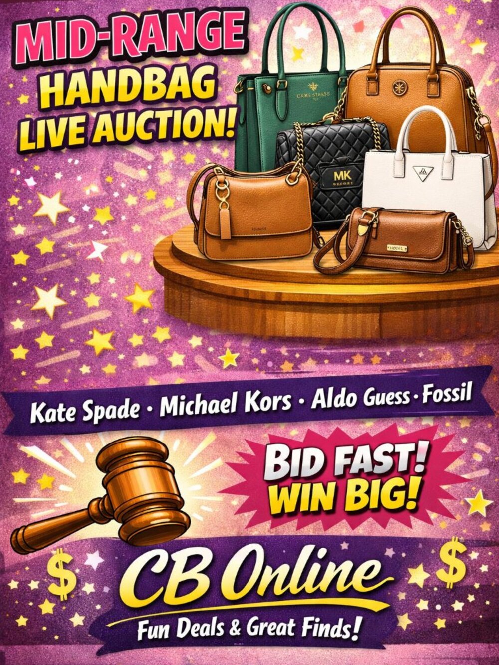 $35 Mid-Range Handbag